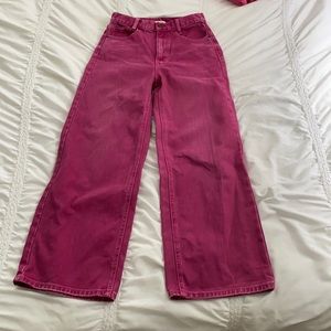 Urban Outfitters Pink Jeans